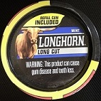 LONGHORN LONG CUT MINT TUB 14.4 OZ 